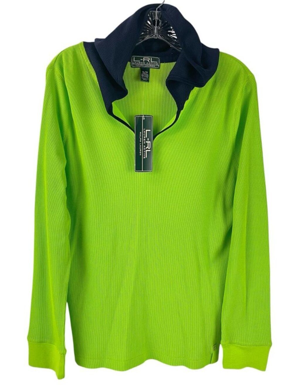 Lauren Ralph Lauren Active Womens Waffle Knit Hoodie Size XL NWT